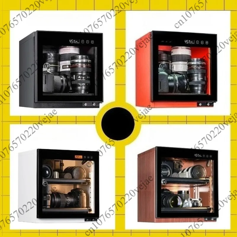 

Camera moisture-proof box fingerprint lock password electronic SLR lens photographic equipment dehumidification seal storage 15L