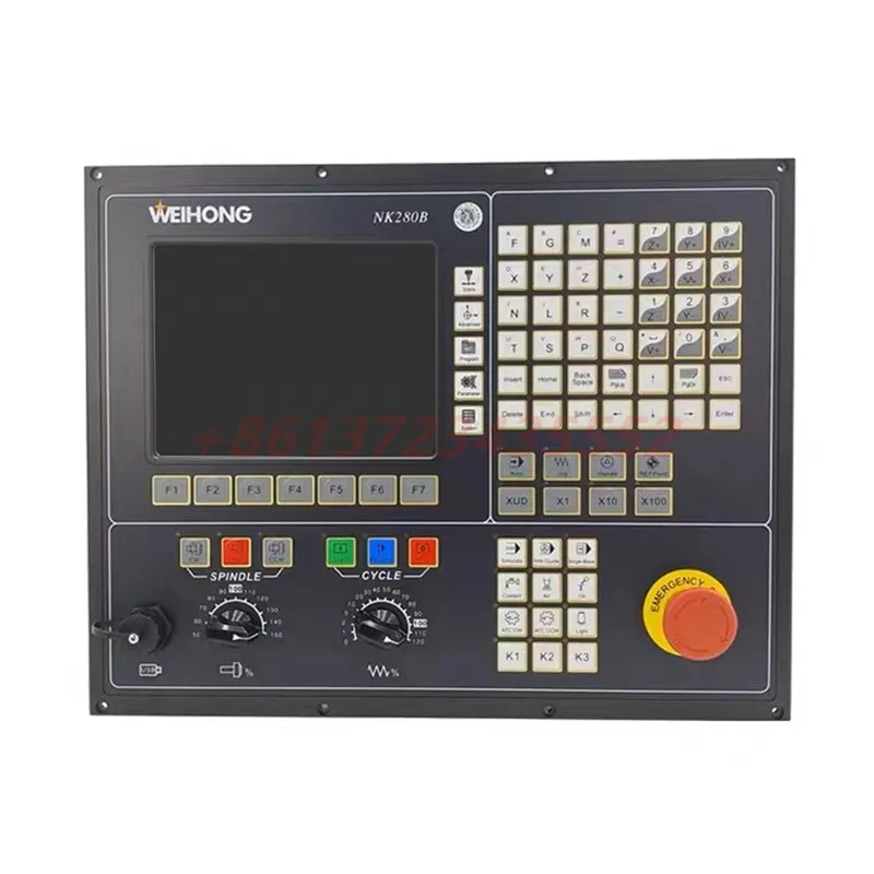 NK280B Controller Software NC Studio V10 3/4 Axis ATC Spindle Integrated Control System Bus CNC system Lambda 21E