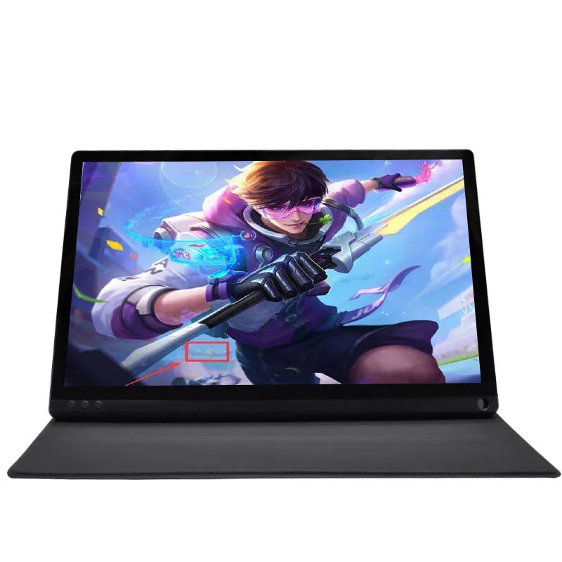 

15,6-дюймовый портативный монитор Type-C USB 1080P IPS игровой монитор 4k портативный ПК использование мобильного телефона