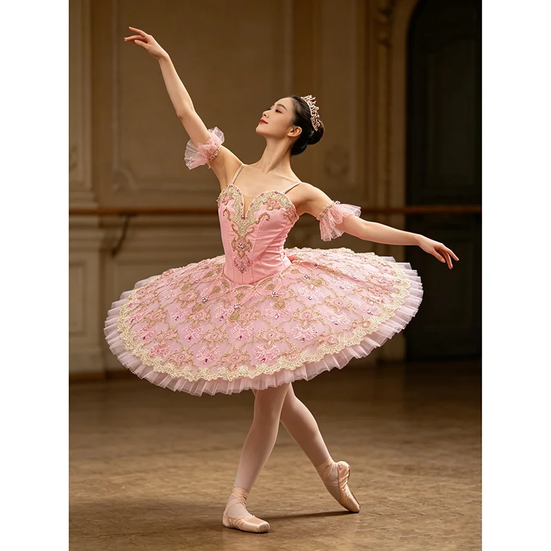 High Quality Royal Blue YAGP Professional Ballet Nutcracker Competiton Tutu Women Classical Pancake Doll Tutu Costume Dress