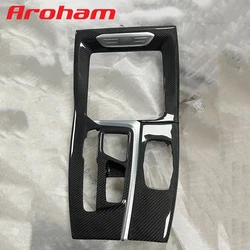 Aroham Real Carbon Fiber Center Console Trim For BMW X3 X4 X3M X4M G01 G02 2017 2018 2019 2020 2021 2022 2023