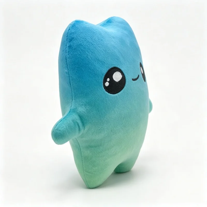 20 cm große Sprite-Plüschpuppe, Spielfigur, gefülltes Kuschelkissen, weich, niedlich, Geburtstagsgeschenk, idealer Begleiter, Sammlerstück, Heimdekoration – Detail 4