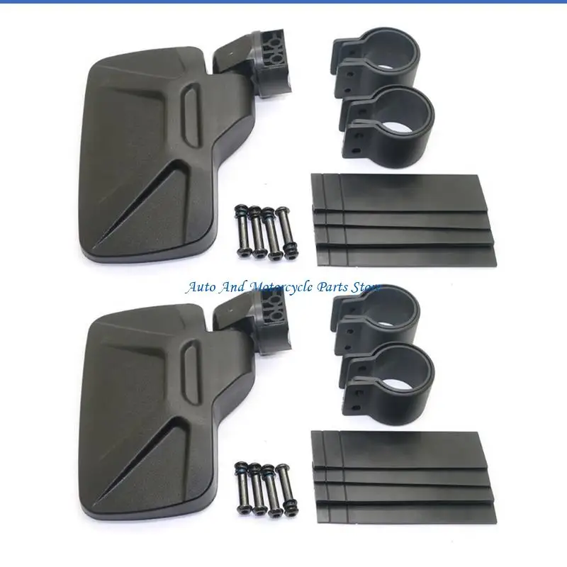 

P9FD UTV Зеркало заднего вида Противоударные аксессуары для боковых зеркал с каркасами безопасности 1,75 дюйма и 2 дюйма