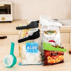 Split Mouth Closure Clip for Octopus Bean Food Bags with Pour Out Spout, Easily Split Oats Kitchen Tools Bag Sealer Storage