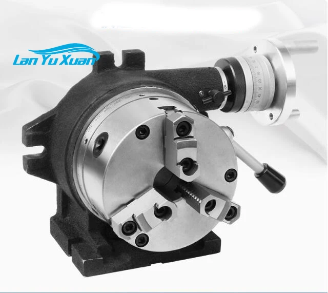 

Powerful Fast CS6 Dividing Head Precision Horizontal Vertical Super Indexing Spacers Gear Core Components Cast Iron Material