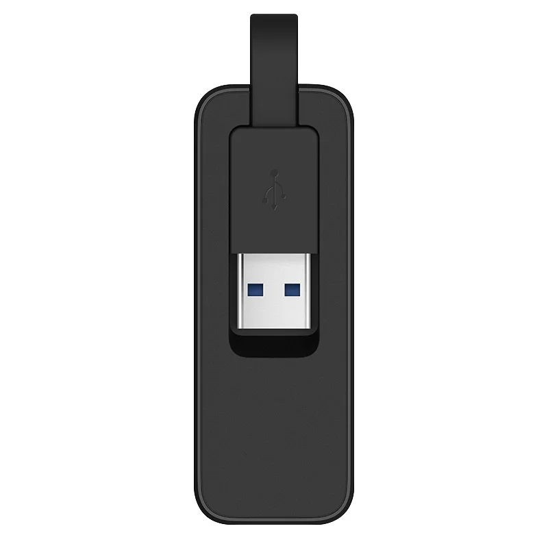 10 PCS RJ45 para USB3.0 para Ethernet Dobrável Cartão Lan INC Baixa Potência USB 3.0 Gigabit Ethernet Adaptador