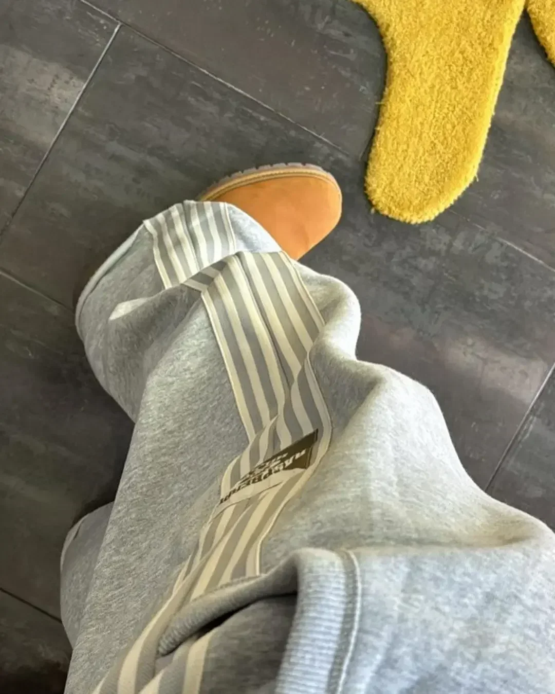 Retro Striped Sweatpants Elastic Waist Elastic Casual Pants Y2K Pants Harajuku Hip Hop Loose Pants Jogging Street Wear COTTON