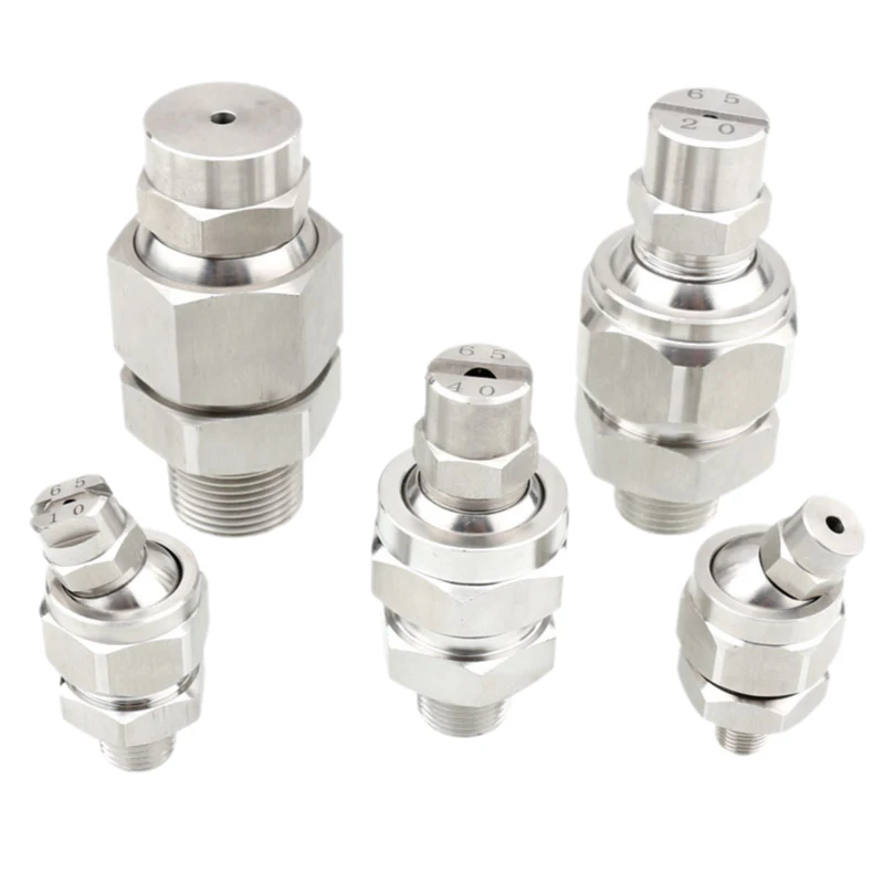 2Pcs 1/8 1/4 3/8 1/2 1 Stainless Steel Ball Universal Joint,155 Adjustable Ball Fittings,Connector,Adjustable Swivel Ball Joints