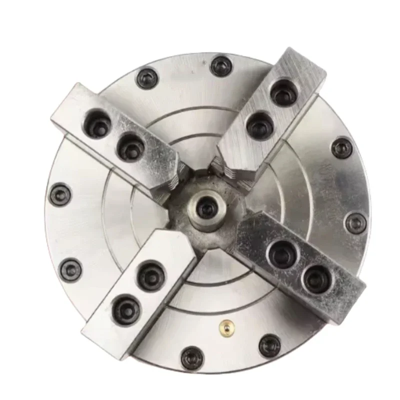 Four-jaw rotary pneumatic chuck Four-jaw solid built-in pneumatic chuck 6 inches 8 inches 10 inches chuck