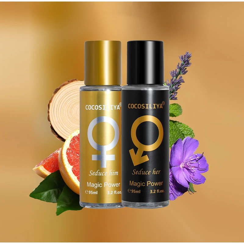 95ml Charm Temptation Perfume Men Women Long-lasting Light Fragrance Fresh Natural Brand Arabic Perfume Gold Black Body Spray