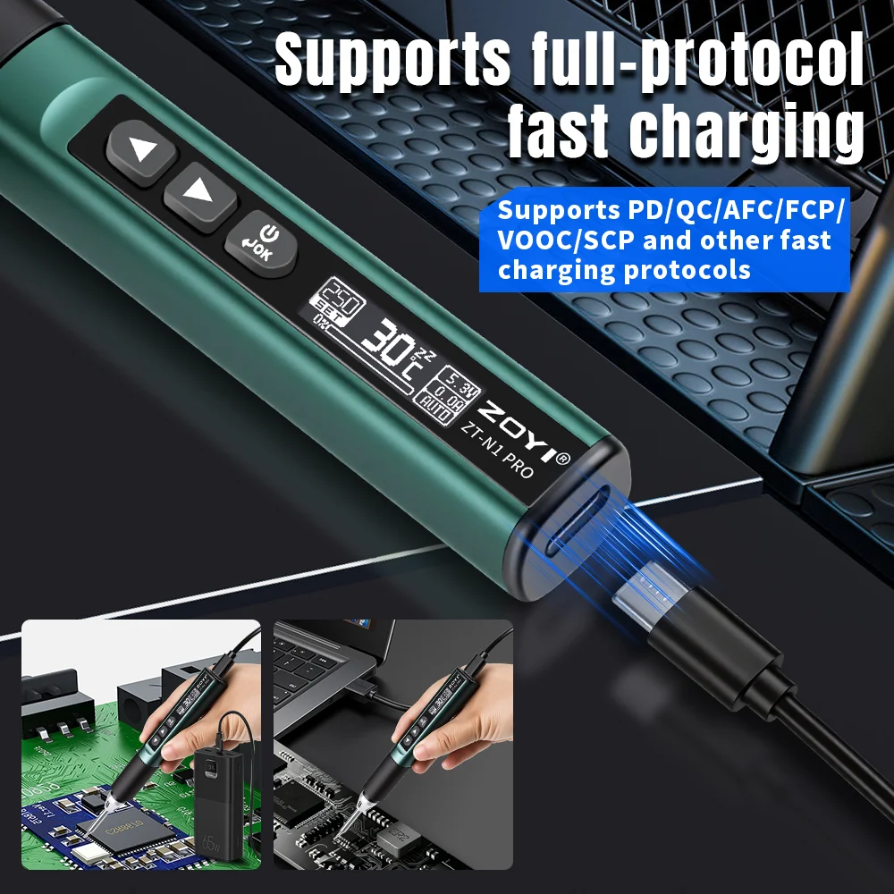 ZOYI ZT-N1Pro Adjustable Tempe - Tools Qc 评论和价格