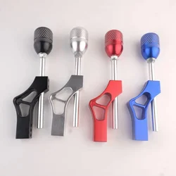 M10*1.5 Adjustable Single Bend Car Short Shifter Extender With Gear Shift Knob Head For Honda Civic Integra D Series