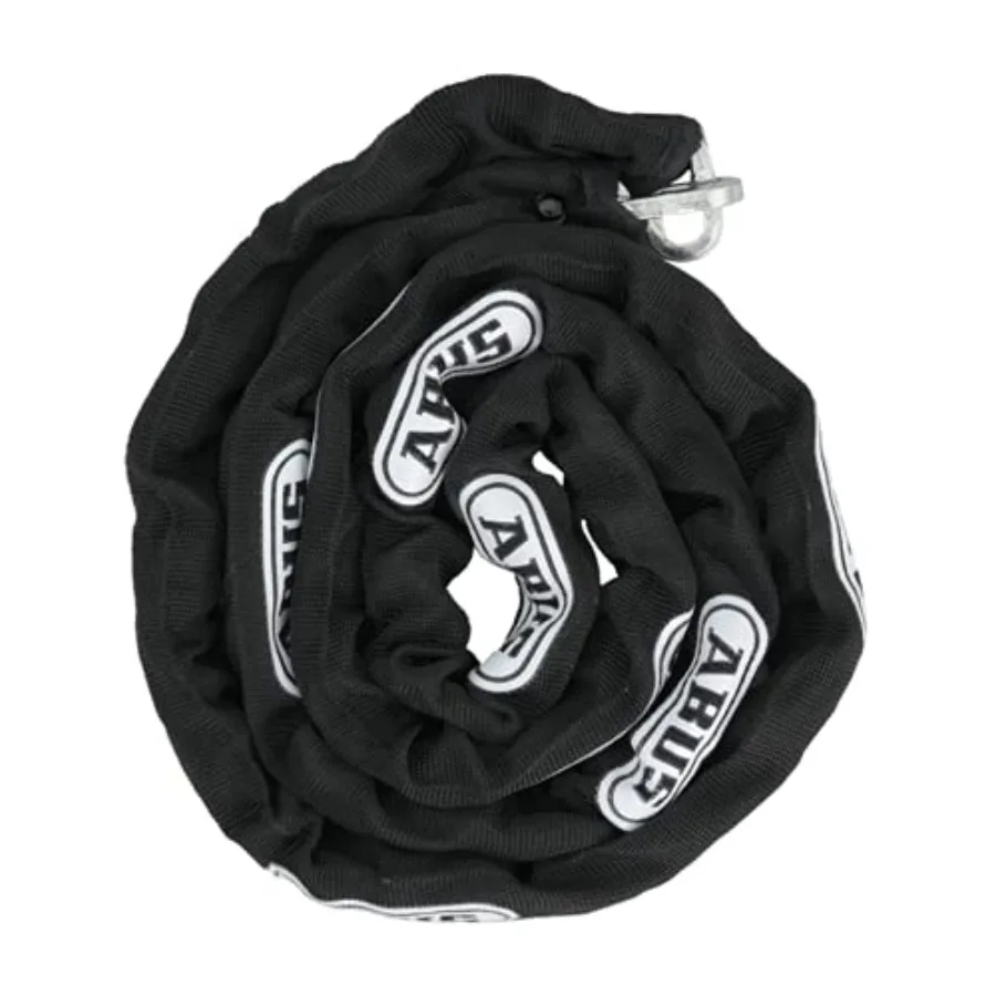 

ABUS Hardened Steel 8KS 6 Foot x 5/16 Thick Square Security Chain for Bikes Containers Trailers ATV's Motorcycles and Personal