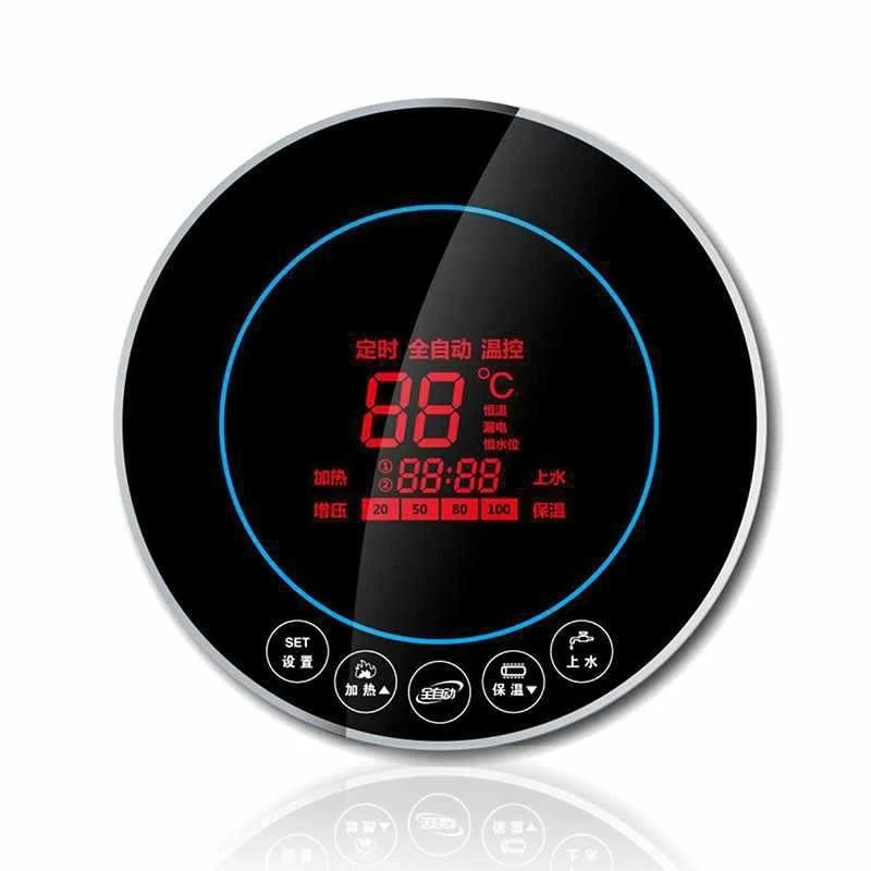 Fully Automatic Solar Water Heater Controller, Intelligent Display Meter with Solenoid Valve and Temperature Water Level Sensor