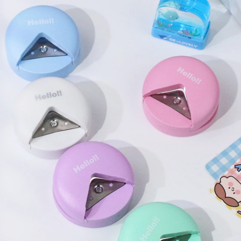 4mm radius round corner punching paper round corner paper hole photo paper cutting machine, R4 round corner cutter