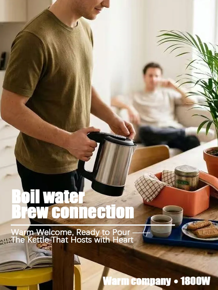 Electric Kettle Sonifer SF-2101 2.5L 1800W Water Boiler Auto Shut Off Dry Boil Protection 360°Rotating Base Home Kitchen