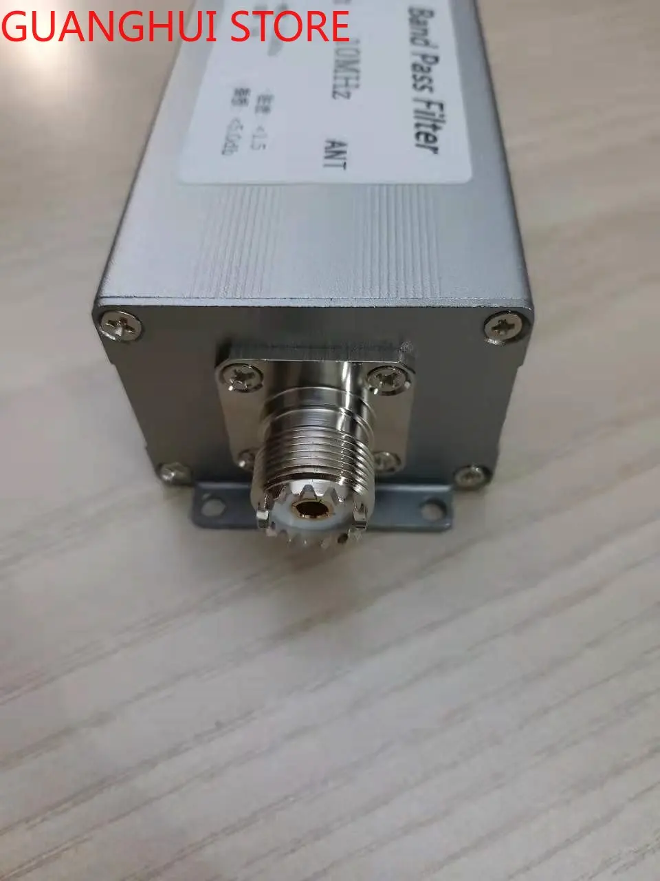 10MHz bandpass filter BPF high isolation 0.5MHz bandwidth