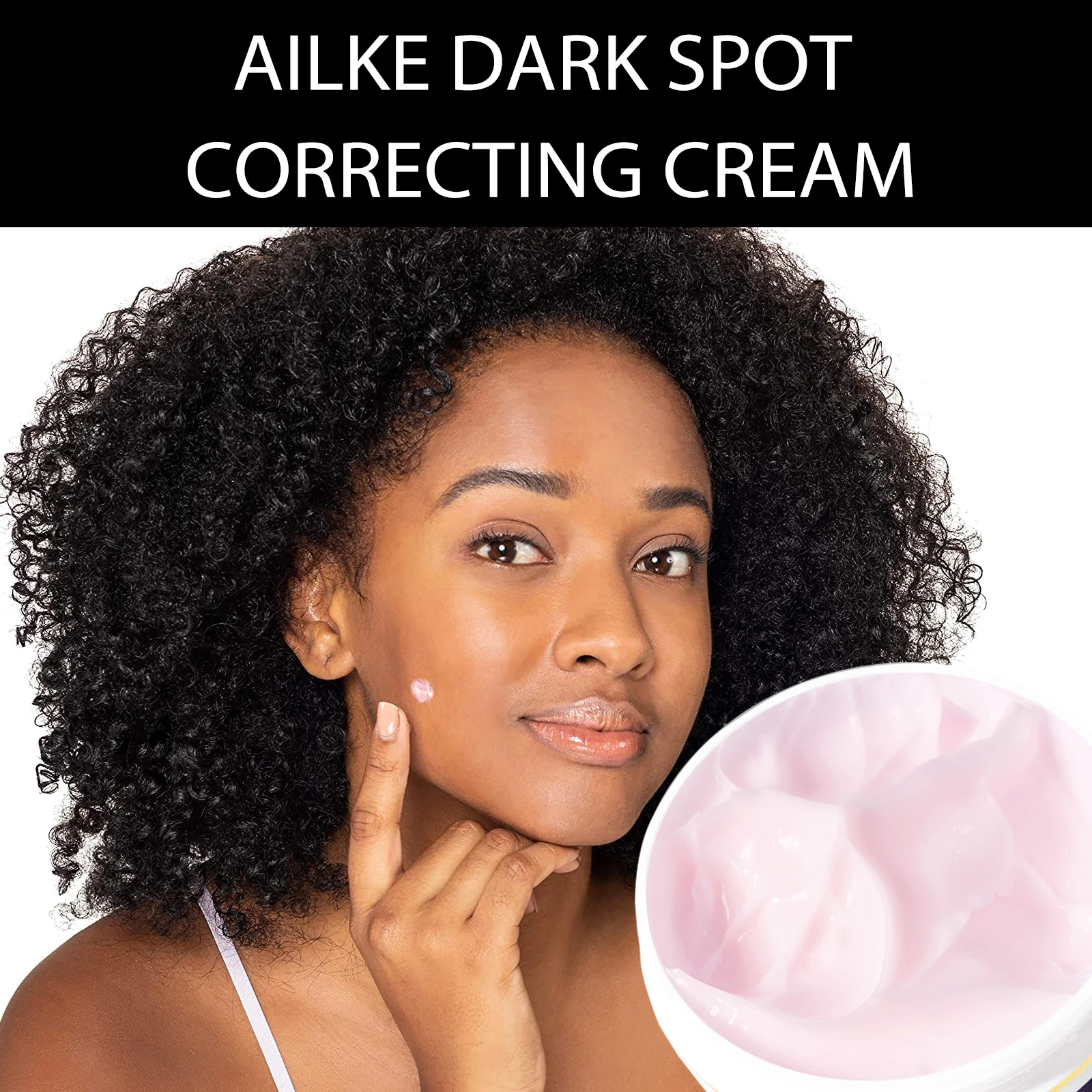 AILKE Dark Spots Corrector Pearl Bright Cream, Whitening Skin, For Face & Body & Armpit, Even Skin Tone For Women, Men, 100ml