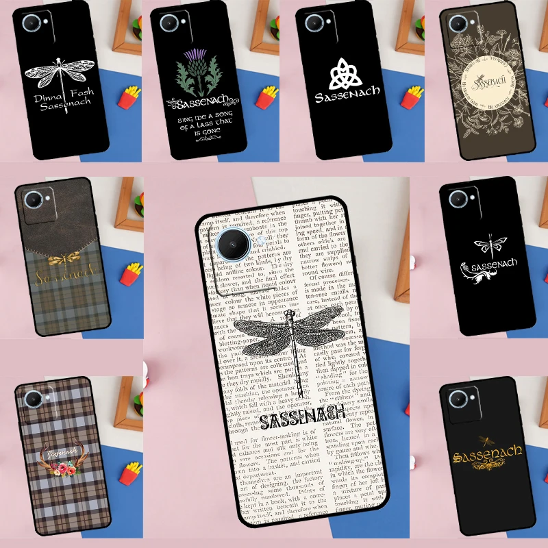 Outlander Sassenach For Realme 11 9 10 Pro Plus GT Neo 5 3 2 T C11 C15 C21Y C25s C30 C31 C33 C35 C55 Phone Case