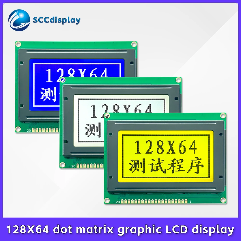 tela-lcd-de-grande-visualizacao-12864-modelo-tg-12864a-com-retroiluminacao-de-alto-brilho-modulo-de-exibicao-lcm-de-matriz-de-pontos-grafica-128-64