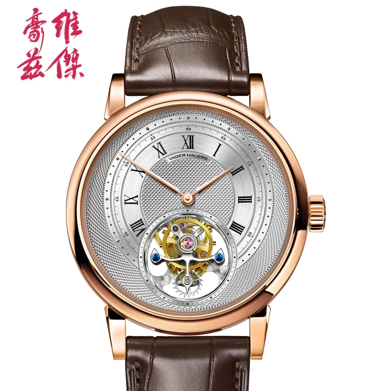 New Year's Watch Gift Original Men's Watch Men's Mechanical Watch Hollow Tourbillon Waterproof Casual