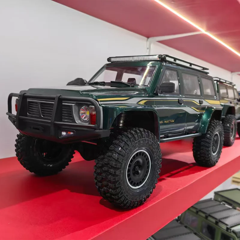 Yikong YK4107 Pro 1/10 ferngesteuerter Kletterfahrzeug-Panzer U-Turn LCG Allradantrieb-Chassis mit externem Rotor bürstenlos