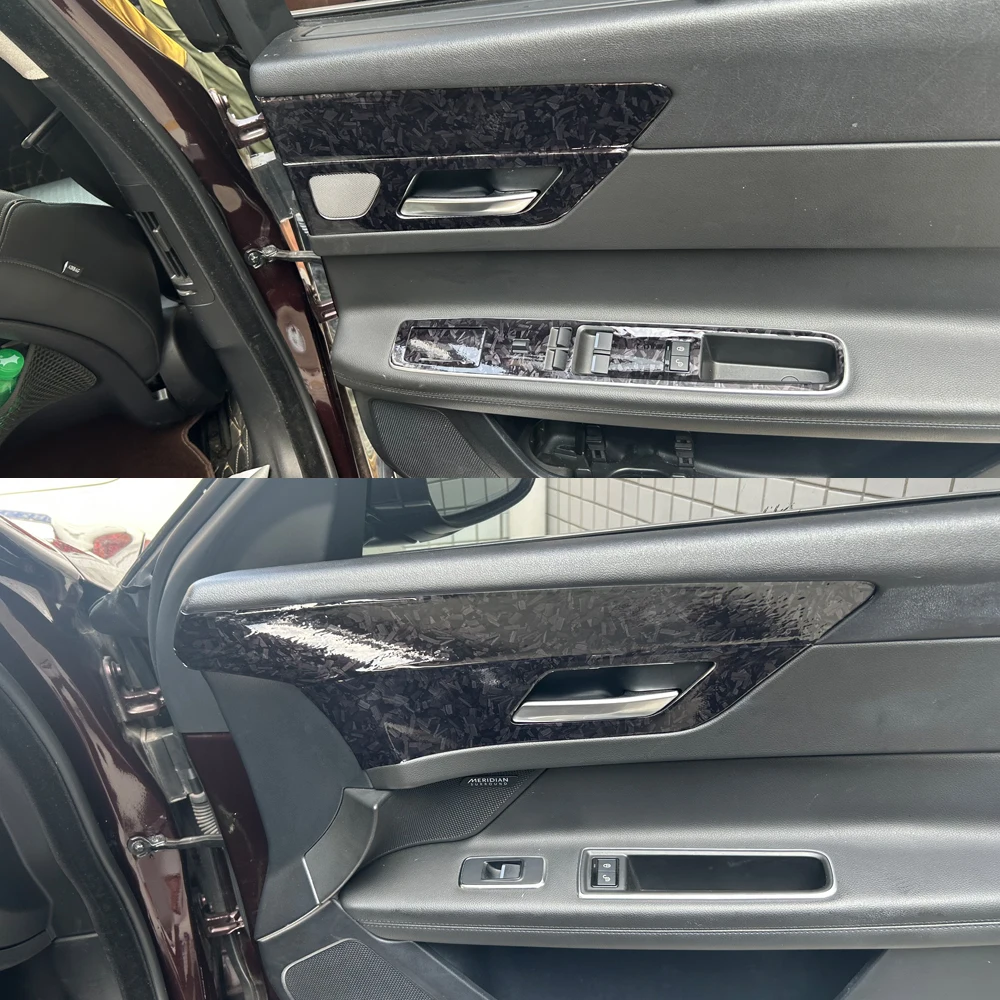 

Для Jaguar XF X250 2008-2015 Стайлинг автомобиля 3D/5D углеродное волокно салон автомобиля центральная консоль цветная молдинговая наклейка наклейки детали