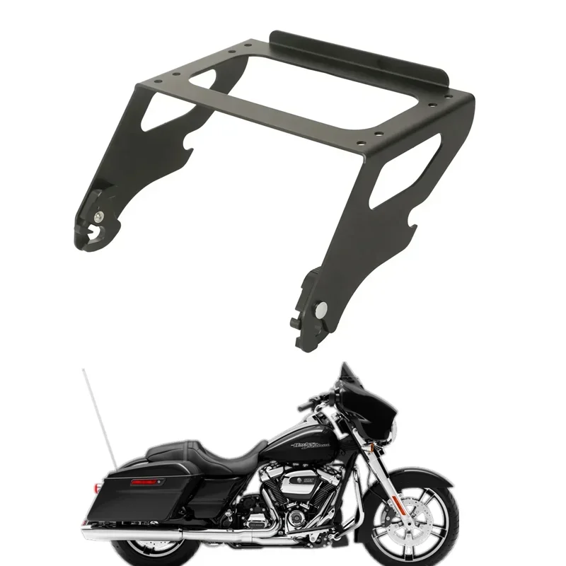 

Запчасти для Мотоциклов Harley Touring Tour Pak Street Glide Road King 1997-2008 2004 FLHT FLHX FLTR CVO Съемная стойка для установки в соло