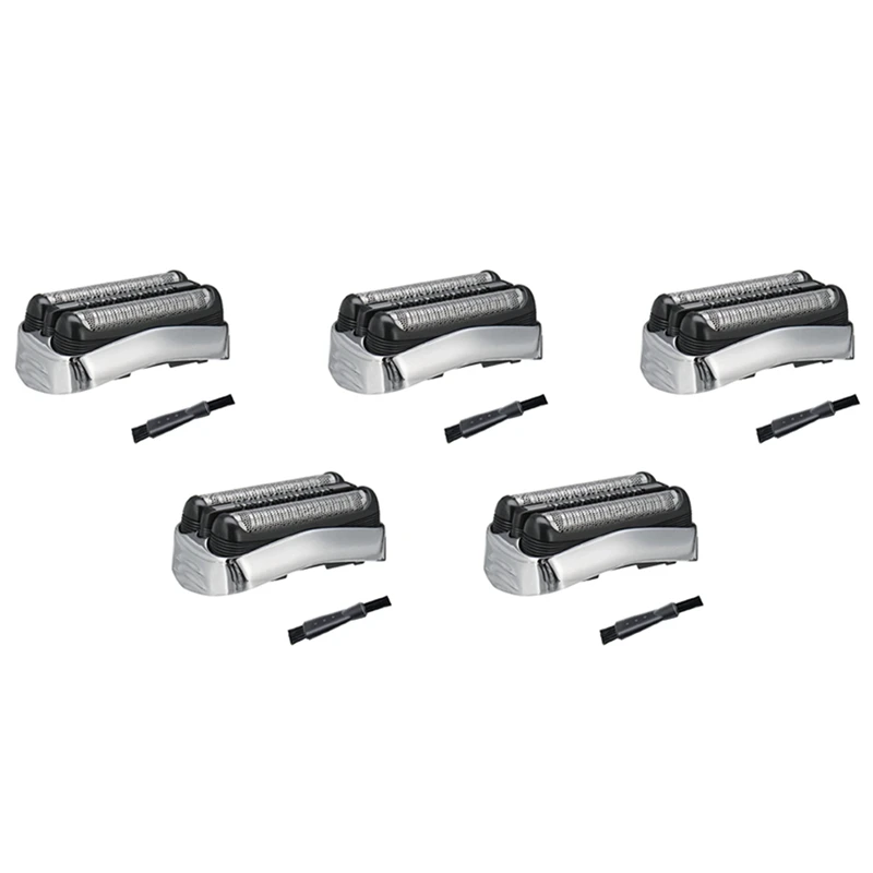 A01V-5X Economical Replacement Shaver Foil&Cutter Set For Braun Series 3 21S 32S 320S-4 330S-4 340S-4 350CC-4 Shaver Head