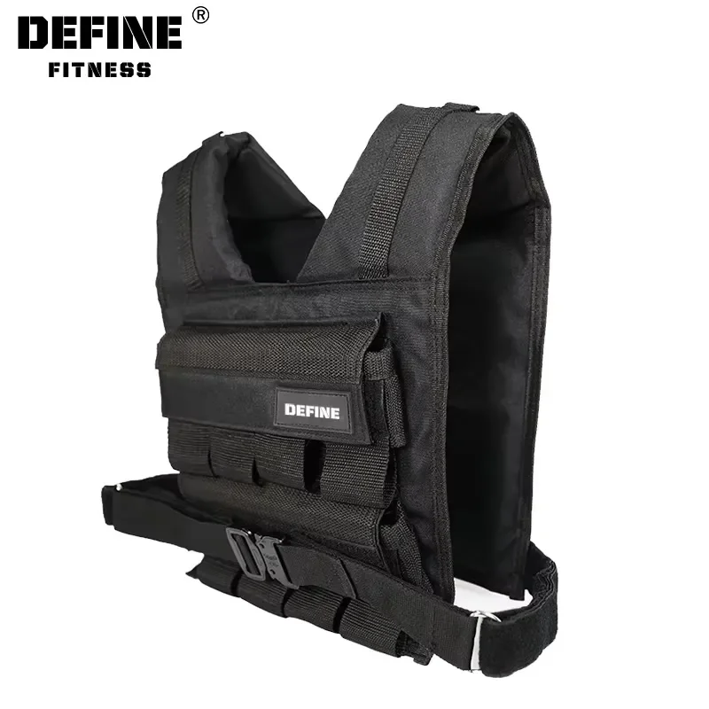 Adjustable Weighted Vest for Running Training Strength Conditioning Gym Workout Sandbag Load Street Fitness Gear Men Women