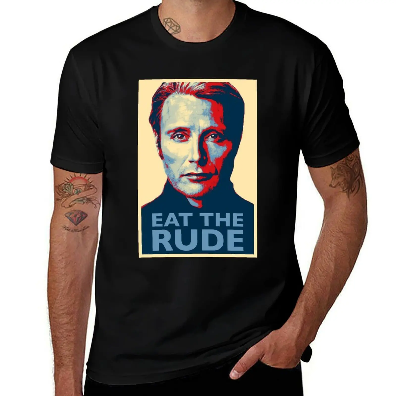 Eat The Rude T-Shirt Sports Casual Short Sleeve Cotton Tee