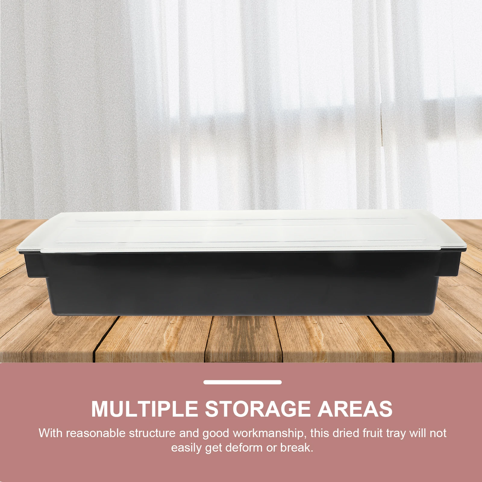 

Compartment Fruit Box and Vegetable Storage Container for Snack Boxes Containers Divided Food
