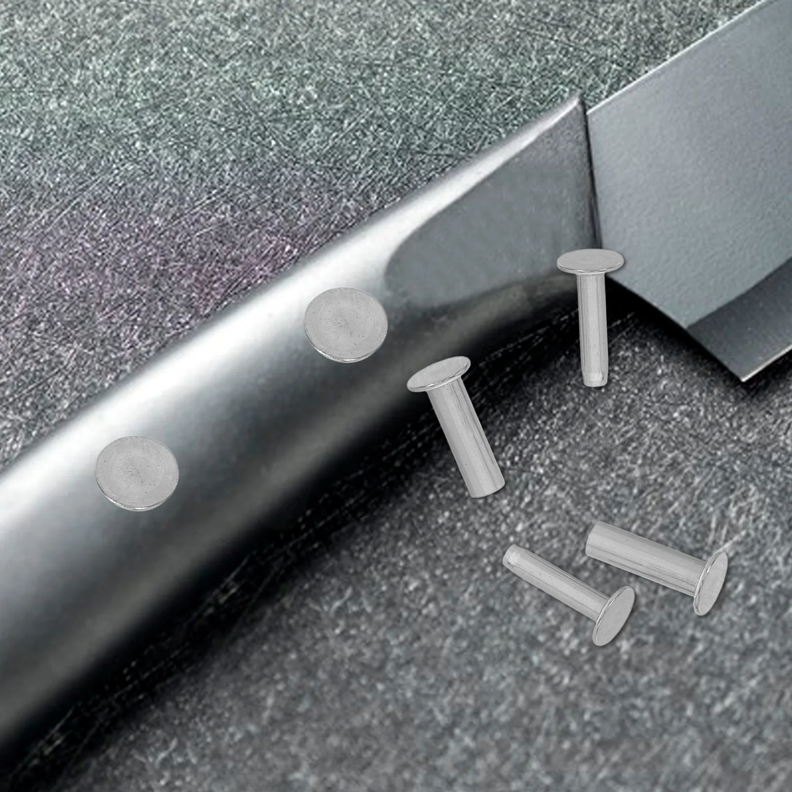 

7Pairs Heavy Duty Stainless Steel Knife Handle Fasteners 1.5cm for Professional and Reliable and Versatile