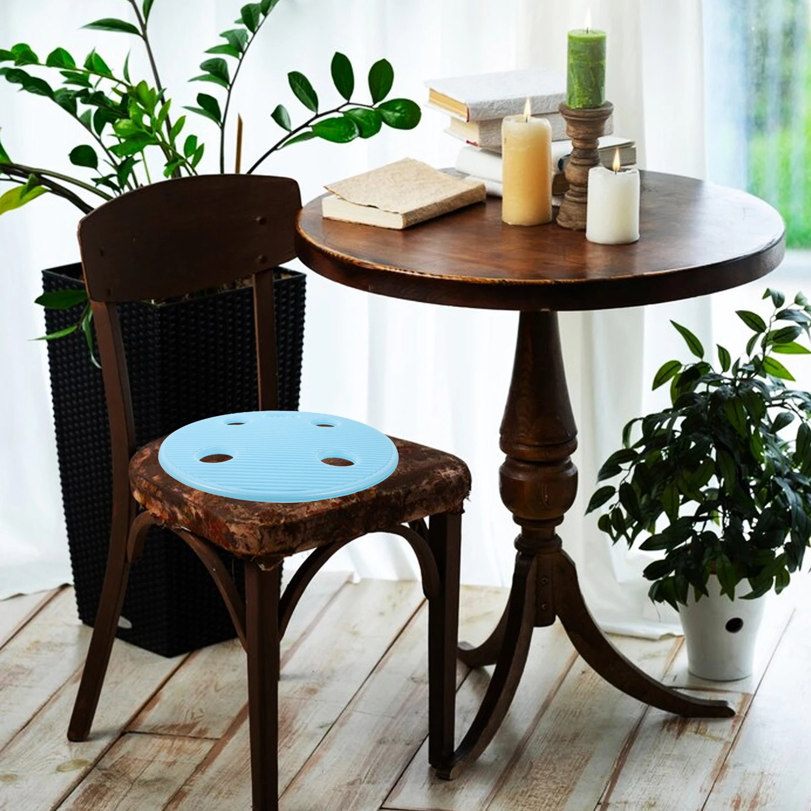 

Comfortable AntiSlip Shower Stool Pad Waterproof Bath Bench Cushion NonSlip Seat Protector Home Accessory