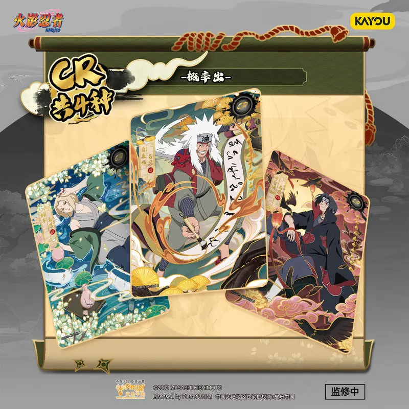 Kayou Ninth Edition Official Genuine Naruto Inherited Collectible Trading Cards Anime Peripheral For Collection Enthusiasts
