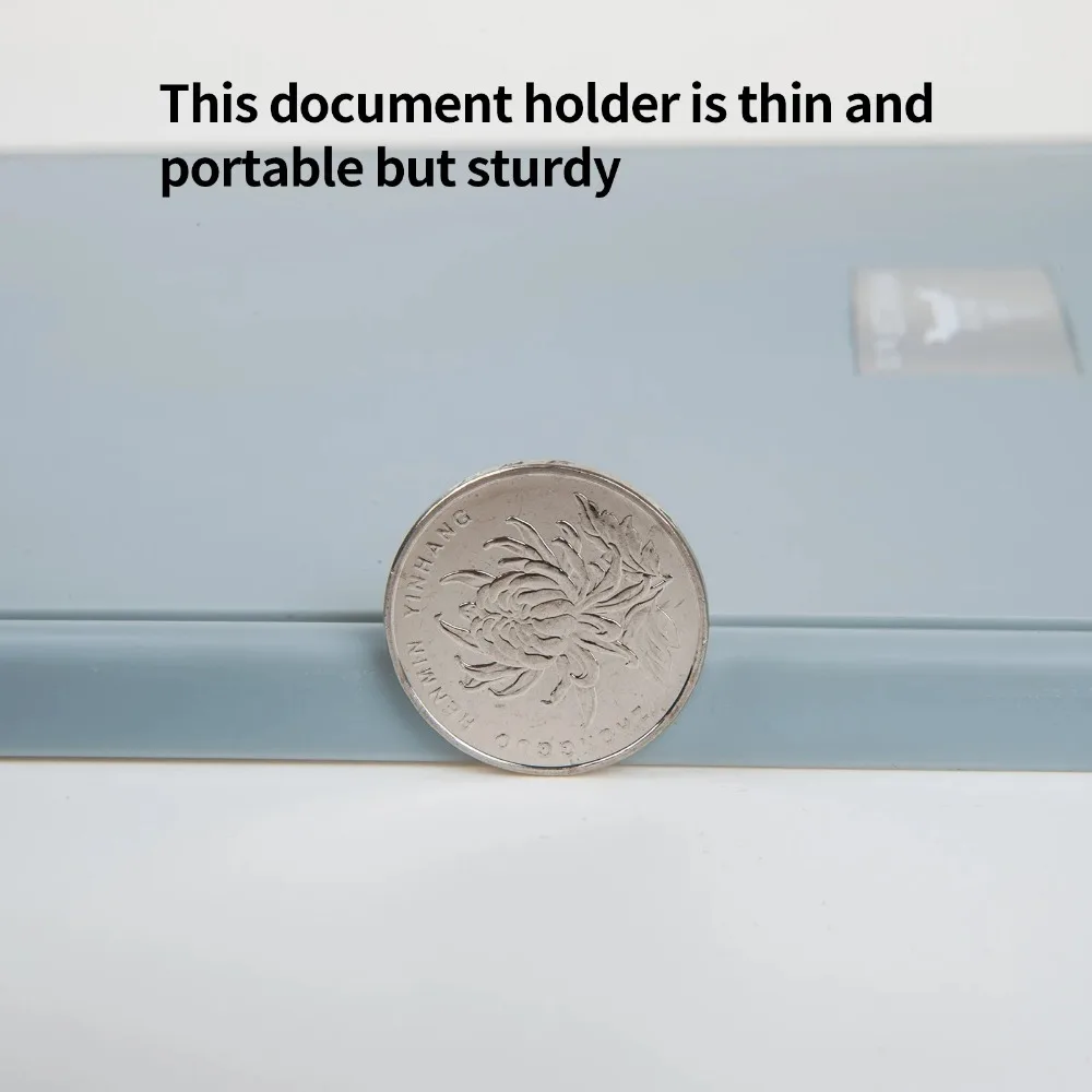 

Новый держатель для чтения формата А4, складной пластиковый настольный держатель для документов с регулируемым зажимом, подставка для чтения для офиса/школы/дома