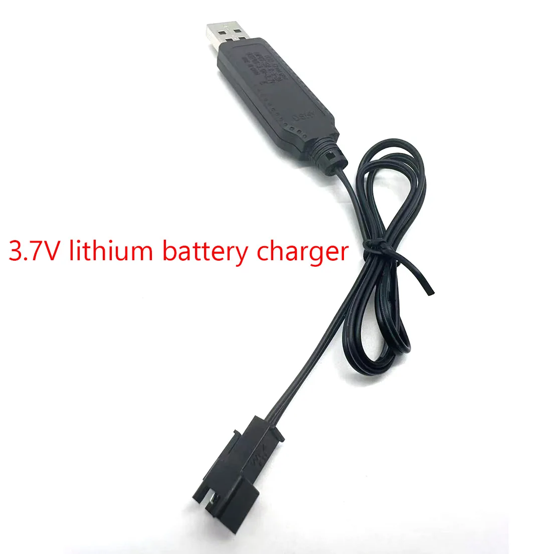20pcs 3.7V 18650 Battery USB Cable SM 2Pin Forward Plug Remote Control Car USB Electric Toy Accessories