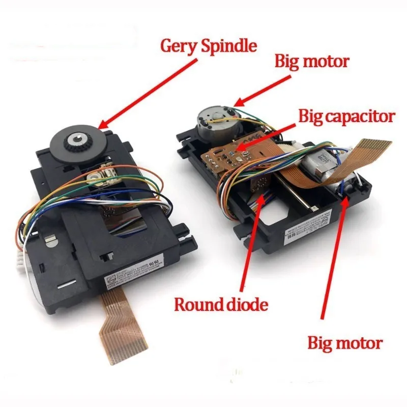 CDM12.1/15 VAM1201 VAM1202 CDM12.1 CDM12.2 Brand New Laser Head Large Motor Green Resistance made in Malaysia Optical pick-ups