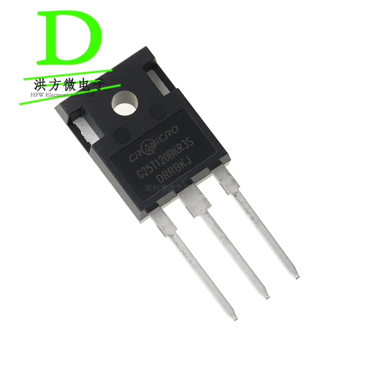 CRMICRO العلامة التجارية MOSFET IGBT CRG25T120BKR3S TO-247 1200 فولت 50A
