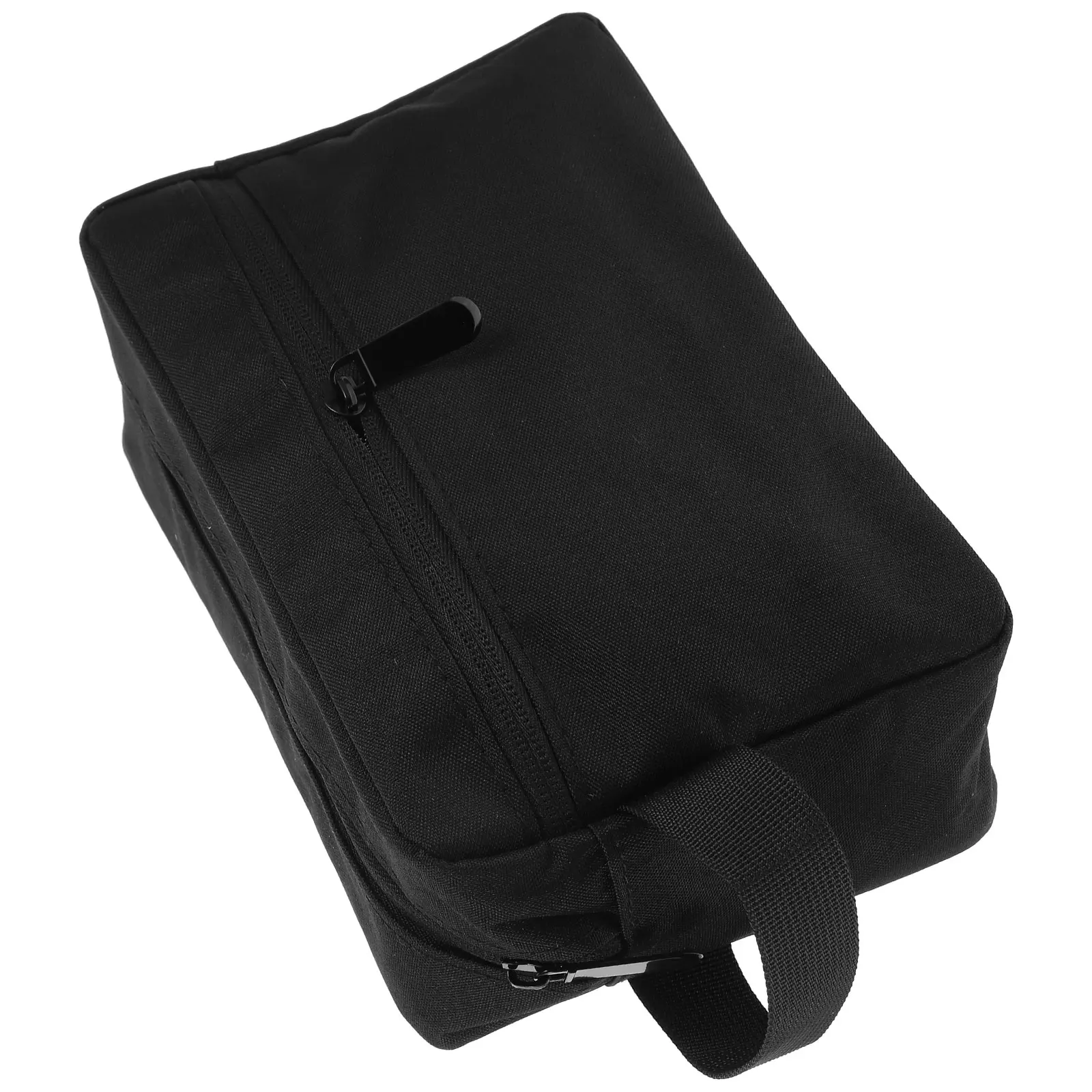 

1 pc Digital Storage Bag Double Layer Portable Electronics Pouch For Travel Business Cable Organizer Polyester Case Zipper