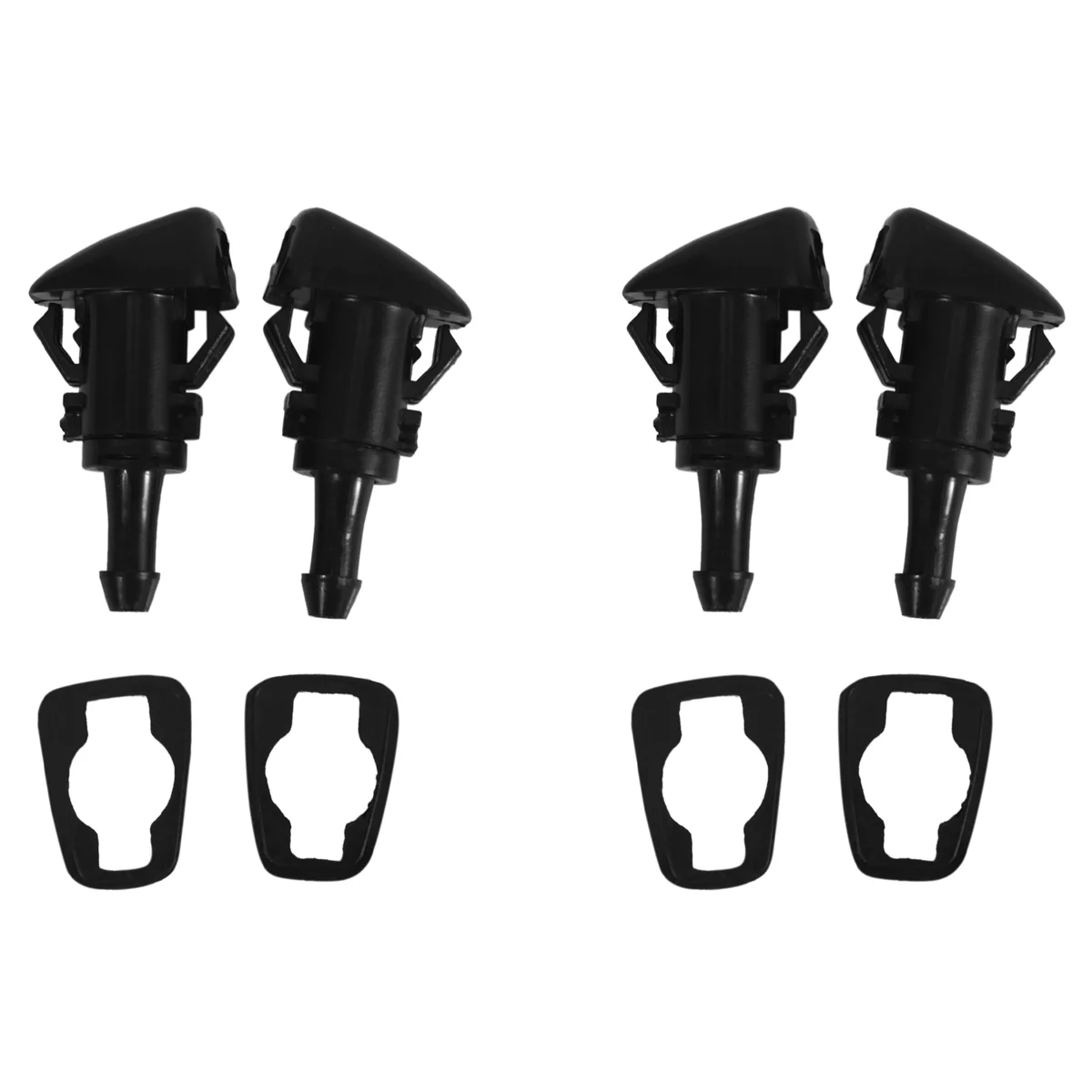 

4Pcs for Dodge Caliber Windshied Wiper Washer Nozzle Spray 2007-2012 5160308Aa
