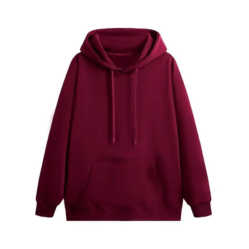 Herren- und Damen-Hoodies in Unifarben mit Taschen, Sport- und Fitness-Sweatshirts, modische Freizeitpullover in mehreren Farben – Detail 12