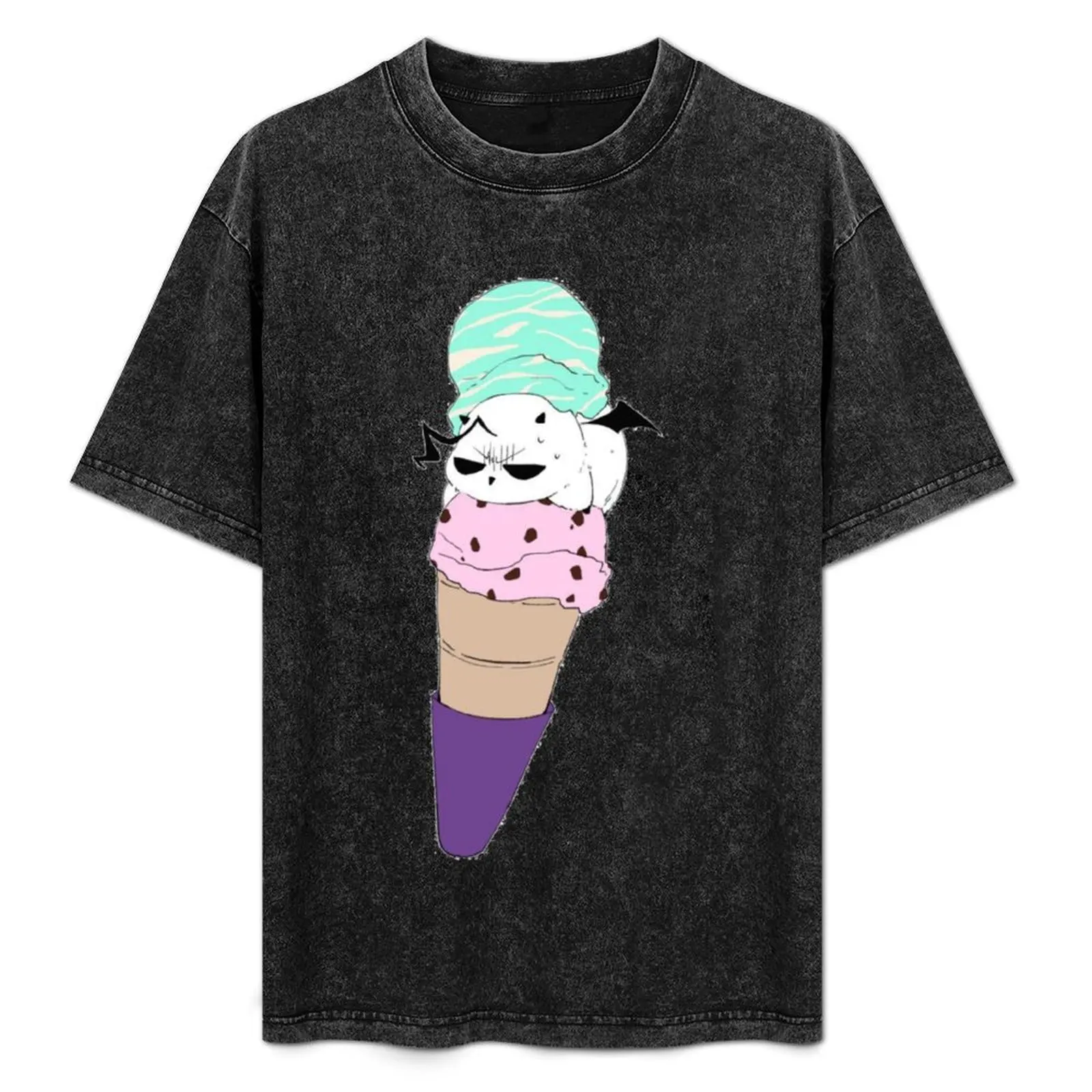 Eggie Icecream(Welcome to Demon School Iruma-kun) T-Shirt aesthetic clothes cheap stuff clothes for men