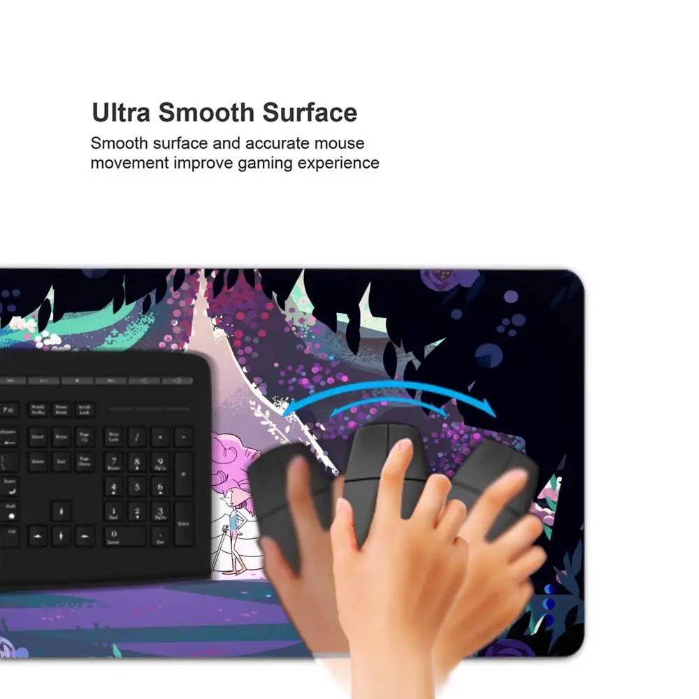 ستيفن الكون أنيمي ماوس الوسادة Xxl ملحقات الألعاب حصيرة مكتبية لوحة المفاتيح الكمبيوتر المضادة للانزلاق الحصير كبير ألعاب الكمبيوتر خزانة ماوس