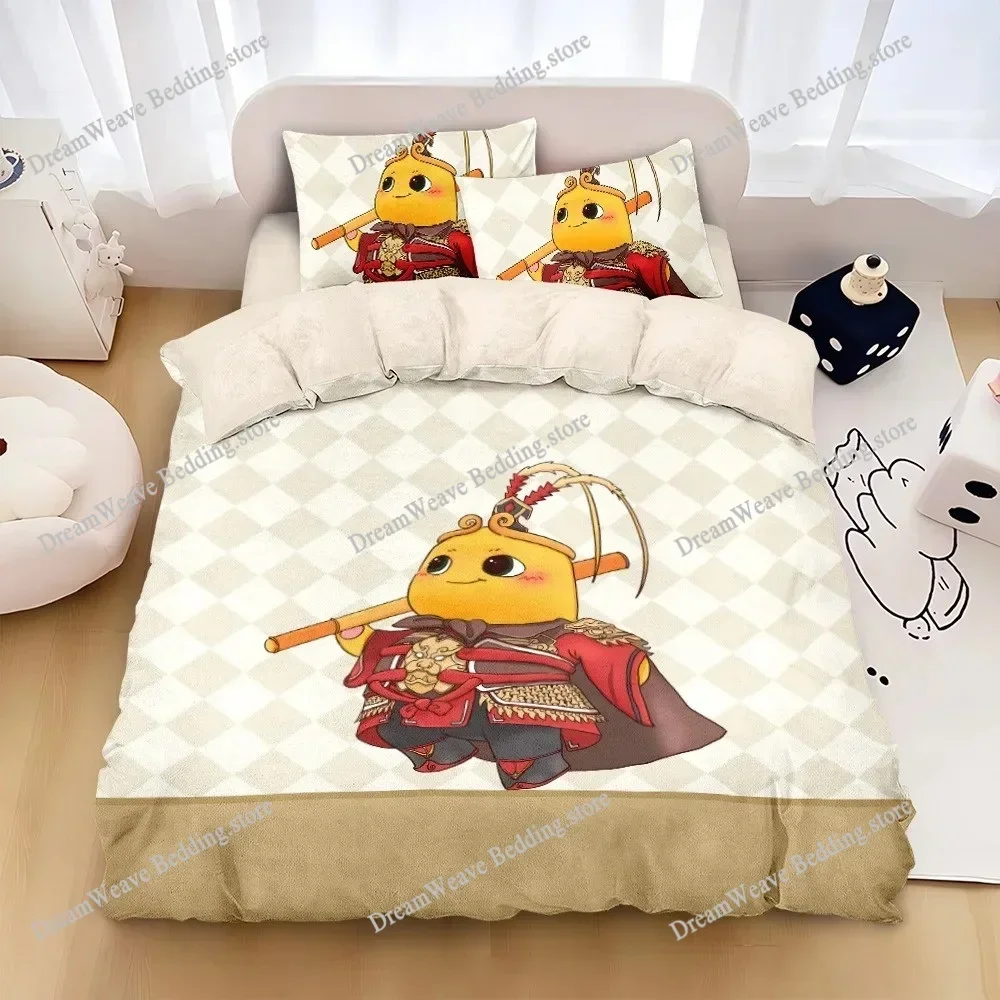 Exquisite 3D NAILONG Wallpaper Cute Cartoon Digital Printing Bedding Set Duvet Cover Comforter Bed Youth Kids Girls Gift519519