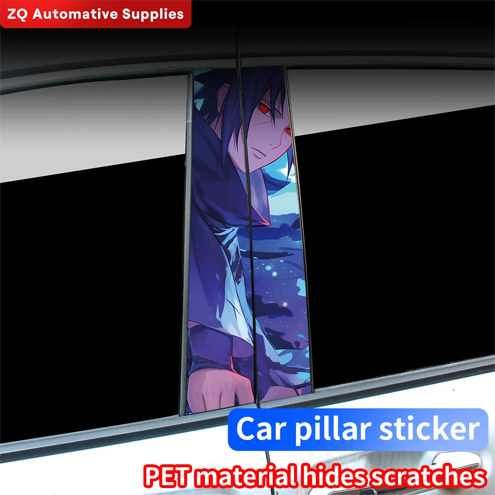 Car Stickers Itachi Uchiha Waterproof DIY Auto B-pillar Protective Decoration Cover Scratches Universal Vehicle Decals Stickers