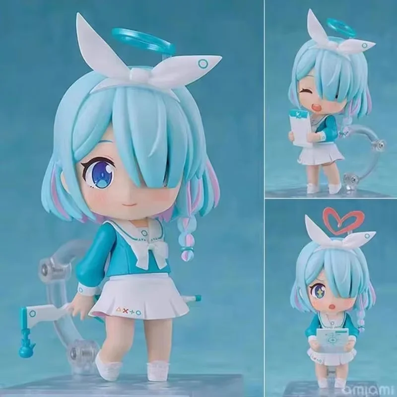 Figura de Acción de Anime de 10CM, Blue Archive, Arona, Nendoroid 2245, Personaje Coleccionable, Muñeco, Juguete, Regalo Sorpresa