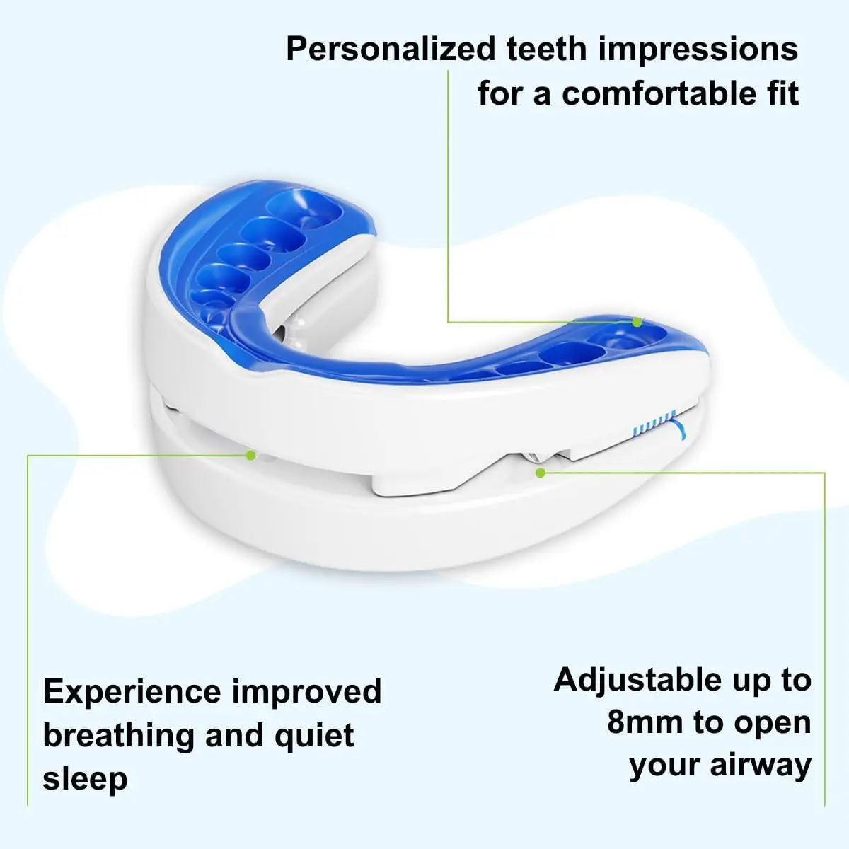 

Anti-snoring and anti-snoring artifact Magnetics device Prevent snoring Silicone nasal congestions