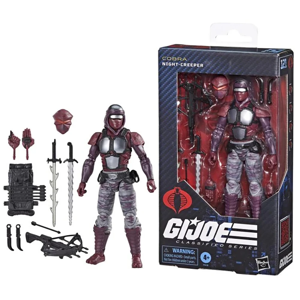 In Stock Original Hasbro G.I. Joe Classified Series #121 Night Creeper Collectible Action Figures Model Toys Gifts for Fans Boys