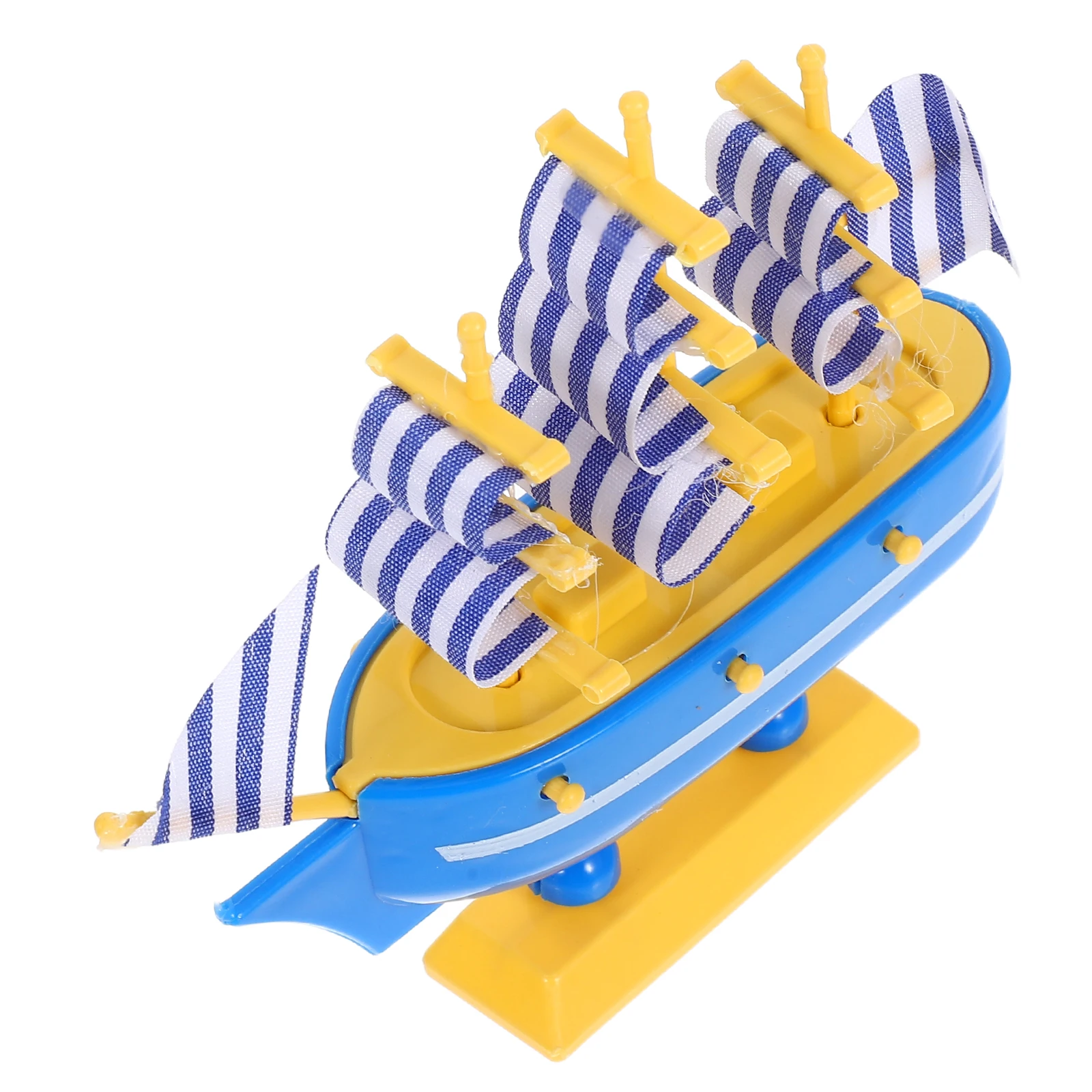 

Mediterranean Style Cake Decorations Sailboat Cake Toppers Baking Ornaments for Graduations Birthdays Weddings